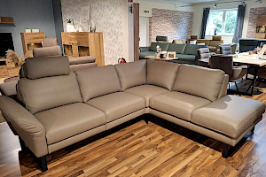 Ledergarnitur DFM in Leder safari