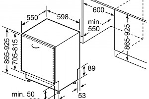 Bosch Geschirrspüler Originalverpackt Breite 60 cm