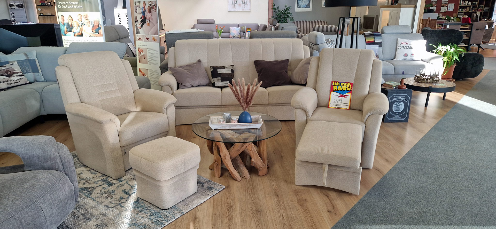 Polstergarnitur Modell Berlin