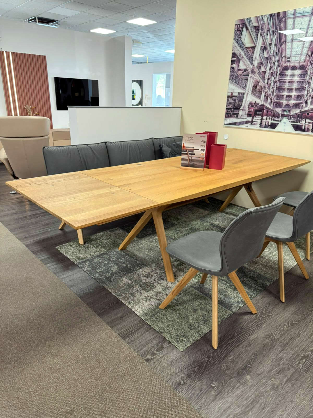 Anrei Tisch Listo mit Ansteckplatte