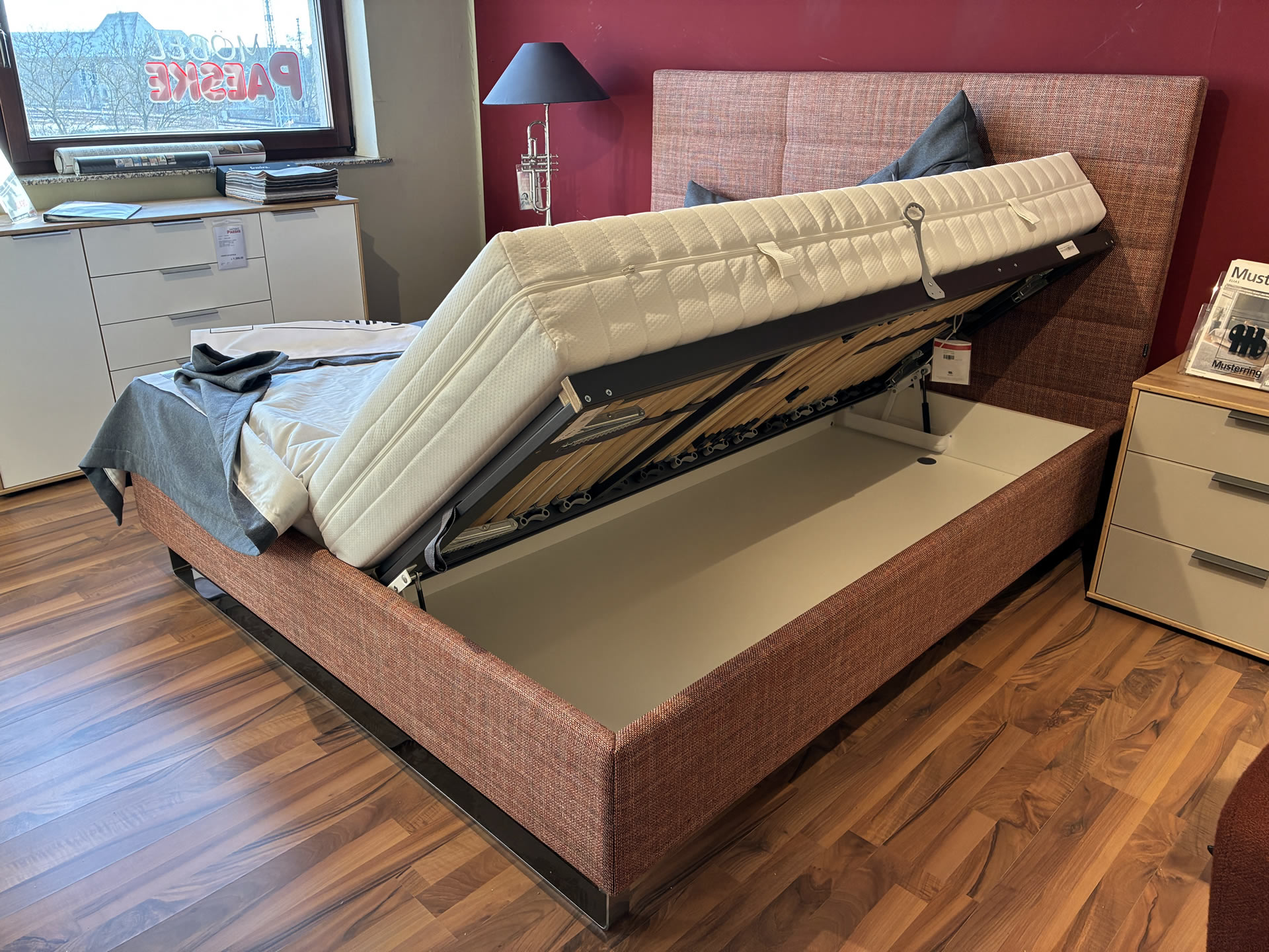 Musterring Polsterbett ELIAS mit seitl. Öffnung